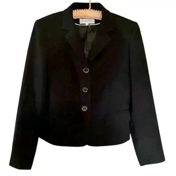 Women's Calvin Klein Stretch Fit Blazer, Size 4 - Picture 1 of 5